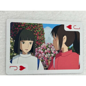 Studio Ghibli Spirited Away Playing Cards In Clear Case New Japan